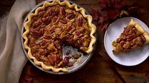 Coffee Pecan Pie Recipe | Van Houtte